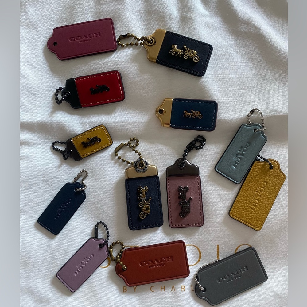 Coach hang tags 13 total